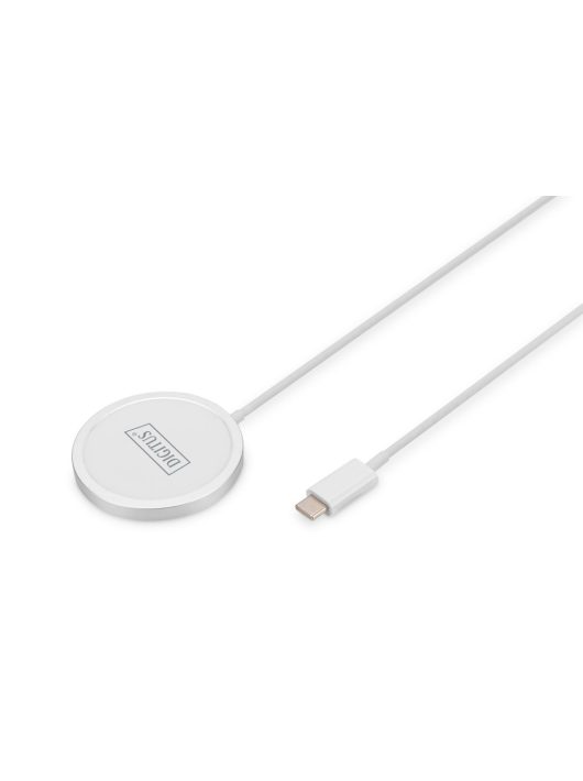 Digitus DA-10080 Wireless Charging Pad magnetic 15W White