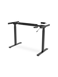   Digitus DA-90430 Electrically Height-Adjustable Table Frame single motor 2 levels Black