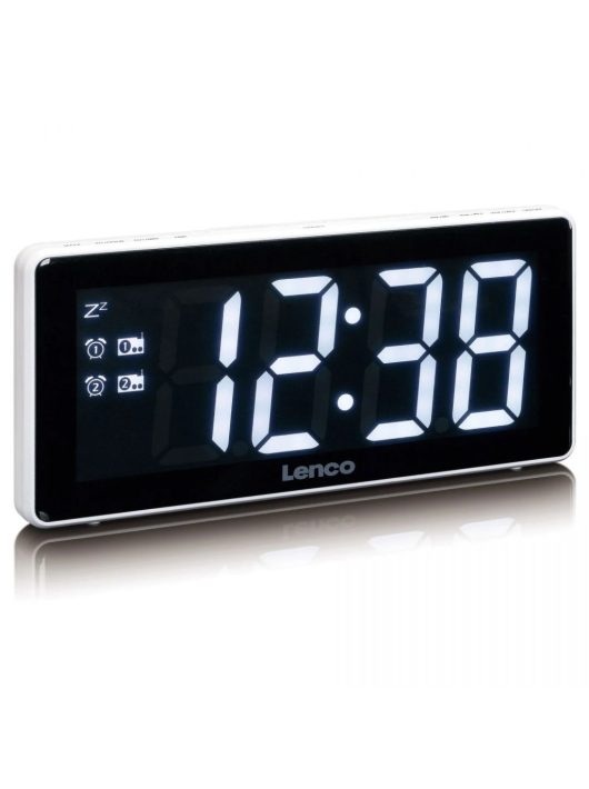 Lenco CR-30 Clockradio White