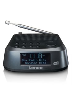 Lenco CR-605 Alarm Clock Black