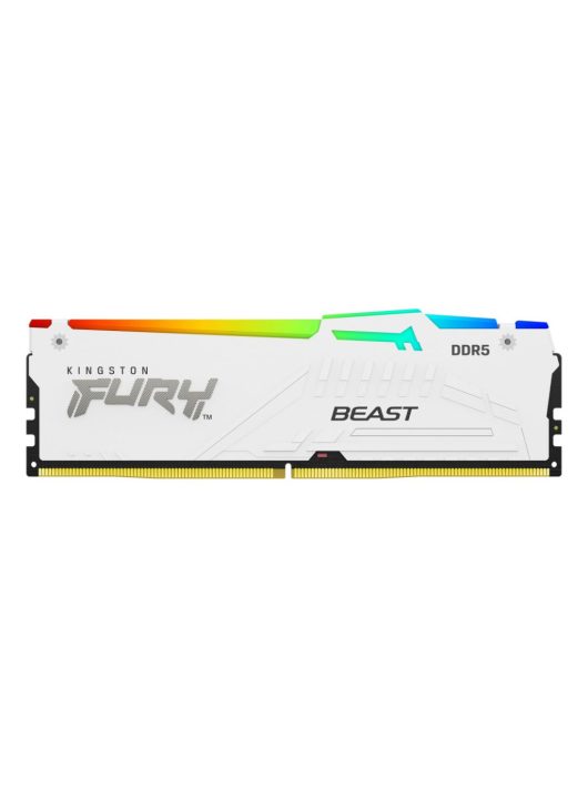 Kingston 16GB DDR5 5200MHz Fury Beast RGB White