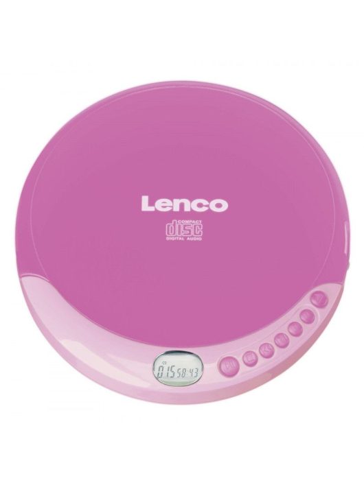 Lenco CD-011 Portable CD player Pink 