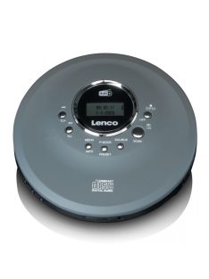   Lenco CD-400GY Portable CD/ MP3 Player for CD CD-R CD-RW Grey