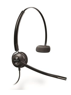   Poly Plantronics EncorePro HW540 Quick Disconnect Headset Black