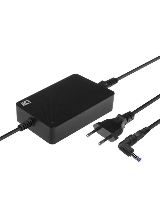 ACT AC2060 Slim size laptop charger 90W Black