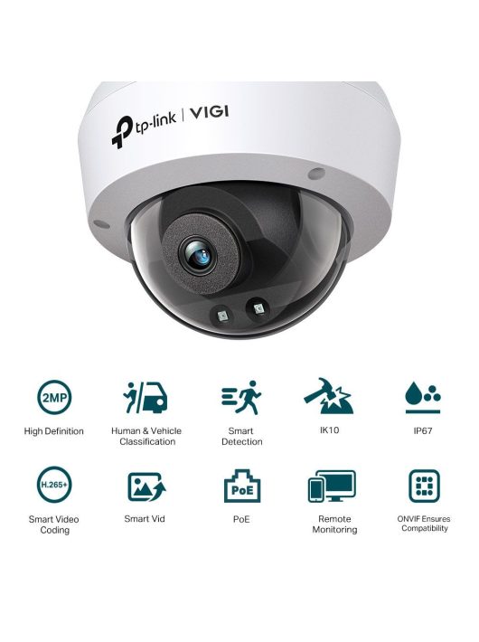 TP-Link VIGI C220I (2.8mm) 2MP Mini Dome Network Camera