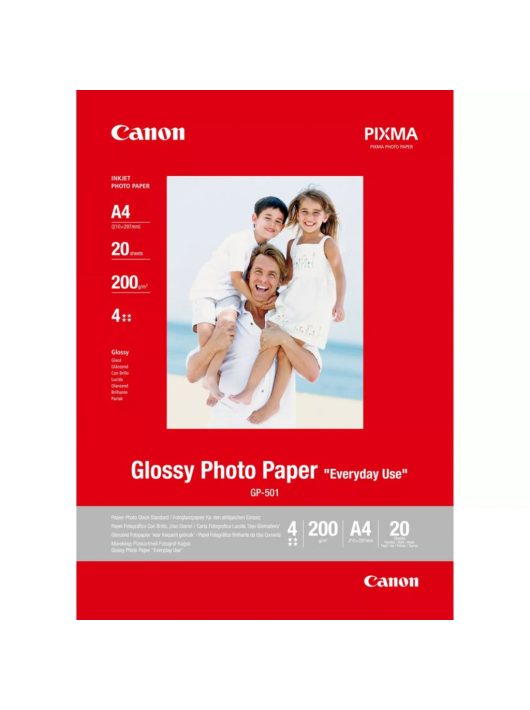 Canon GP-501 200g A4 20db Fényes Fotópapír