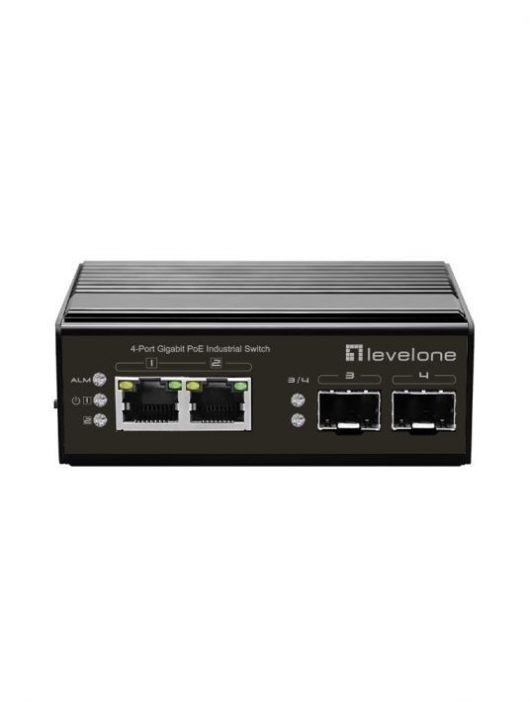 LevelOne IGP-0432 4-Port Gigabit PoE Industrial Switch