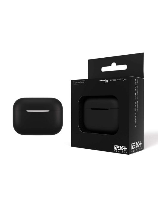 Next One Silicone Case for AirPods Pro 2nd Gen Black