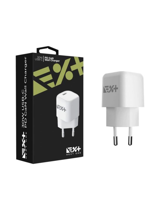 Next One 30W USB-C PD Gan Wall Charger White