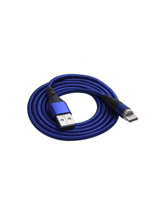 Akyga AK-USB-42 Cable USB A (m) / USB Type-C (m) Magnetic ver. 2.0 1m