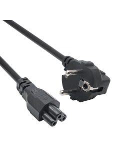 Akyga AK-NB-08C Power Cable Clover CU CEE 7/7 / IEC C5 1m