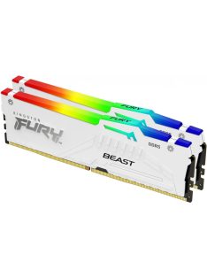 Kingston 32GB DDR5 6000MHz Kit(2x16GB) Fury Beast RGB White