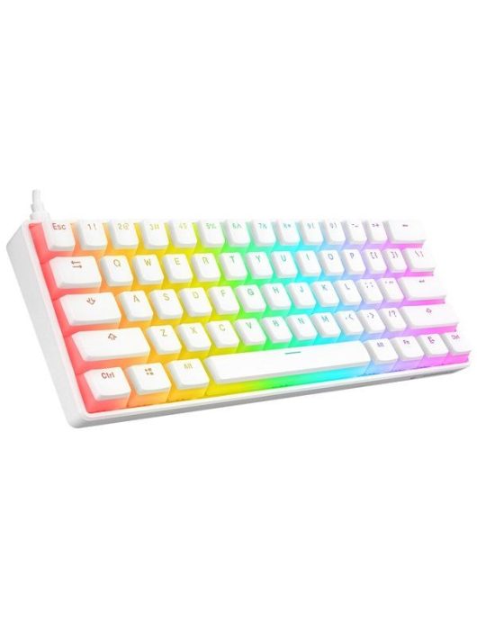 Rampage KB-R135 Parvus Gaming Keyboard White US