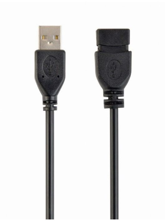 Gembird CCP-USB2-AMAF-0.15M USB 2.0 A- A-socket cable 0,15m Black