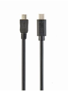   Gembird CCP-USB2-MBMCM-1M USB TYPE-C -> micro USB 2.0 BM cable 1m Black