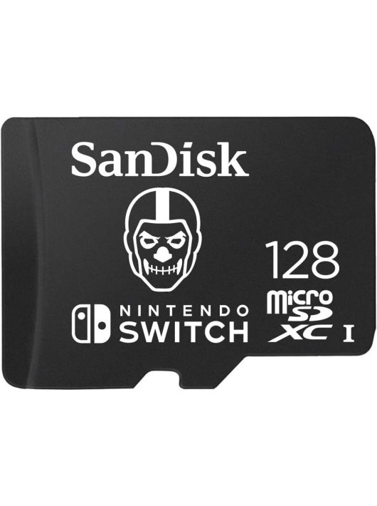 Sandisk 128GB microSDXC Class 10 UHS-I U3 For Nintendo Switch Skull Trooper Fortnite Edition