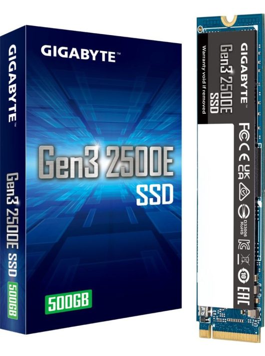 Gigabyte 500GB M.2 2280 NVME Gen3 2500E