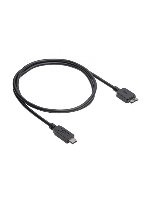 Akyga AK-USB-44 micro USB B 3.0/USB type C cable 1m Black