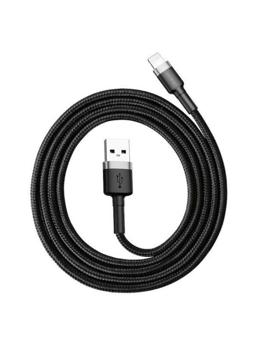 Baseus Cafule lightning Cable 2,4A 1m Black