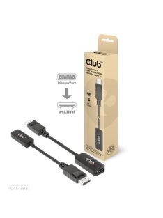   Club3D DisplayPort 1.4 to HDMI 4K120Hz/8K60Hz HDR Active adapter M/F