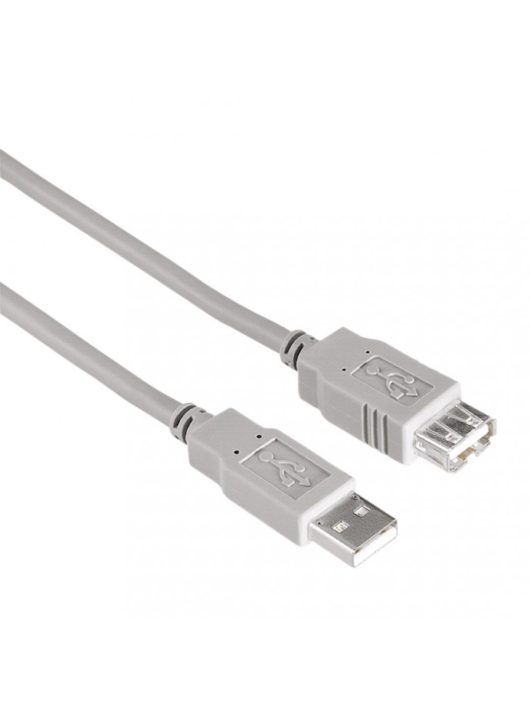 Hama FIC Eco USB kábel A-A típus 1,8m Grey