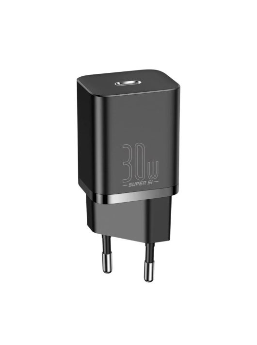 Baseus Super Si USB-C 30W Quick Charger Black