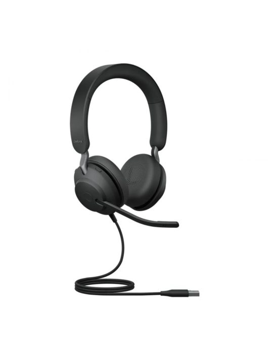 Jabra Evolve2 40 SE USB-A UC Stereo Headset Black