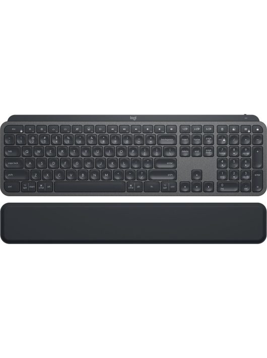 Logitech MX Keys S Plus Keyboard with Palm Rest Graphite US