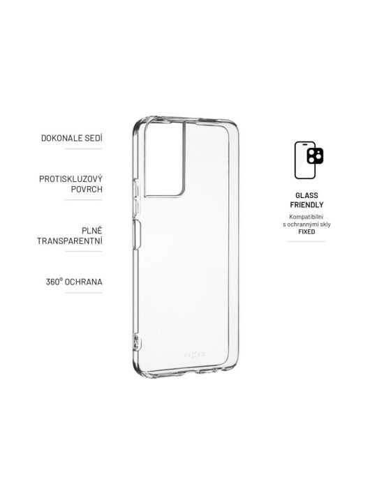 FIXED TPU Gel Case for TCL 40 SE, clear