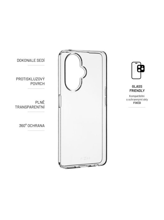 FIXED TPU Gel Case for OnePlus Nord CE 3 lite 5G, clear