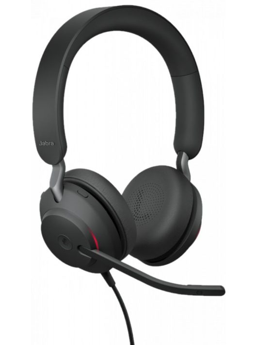 Jabra Evolve2 40 SE USB-A MS Stereo Headset Black