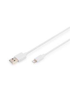   Digitus Lightning to USB-A data/charging cable MFI-certified 2m White