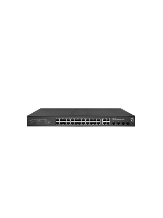 LevelOne GES-2128 Hilbert 28-Port Gigabit Smart Lite Switch