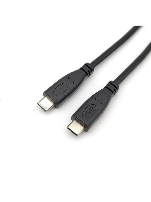 EQuip USB-C 2.0 to USB-C cable 1m Black