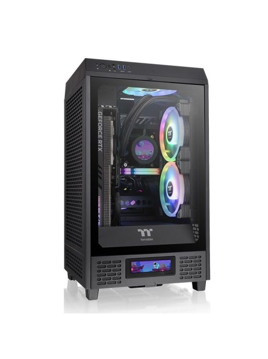 Thermaltake The Tower 200 Mini Chassis Tempered Glass Black