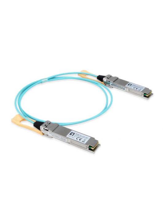 LevelOne AOC-0501 100Gbps QSFP28 Active Optical Cable 1m