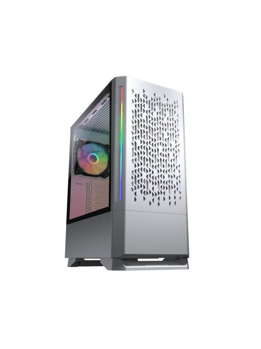 Cougar MX430 Air RGB Tempered Glass White