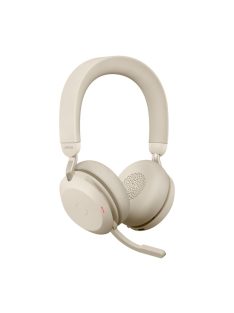 Jabra Evolve2 75 MS Stereo Bluetooth Headset Beige