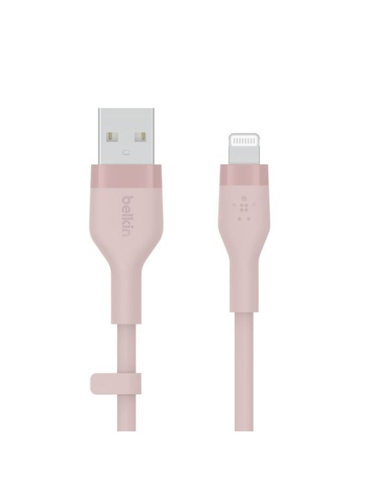 Belkin BoostCharge Flex USB-A Cable with Lightning Connector 1m Pink