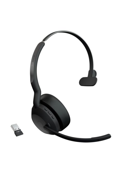 Jabra Evolve2 55 UC Mono with Link380a Bluetooth Headset Black