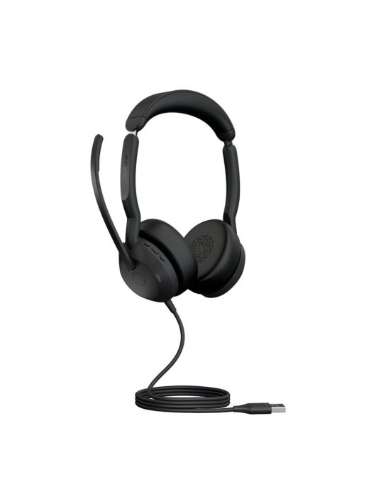 Jabra Evolve2 50 USB-A UC Stereo Headset Black