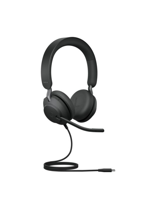 Jabra Evolve2 40 SE USB-C UC Stereo Headset Black