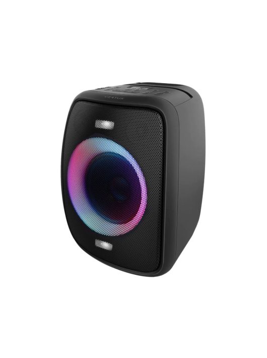 VERTUX Troop Wireless RGB Bluetooth Speaker Black