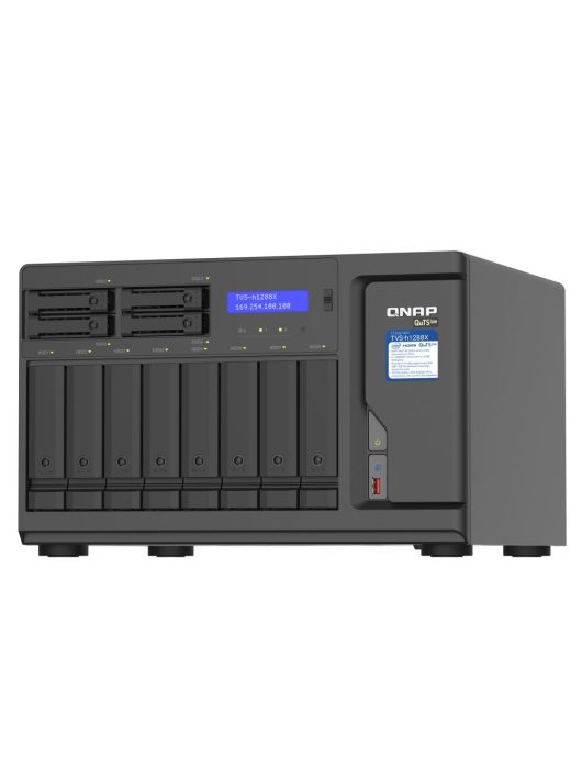 QNAP NAS TVS-H1288X-W1250-16G (16GB) (8xHDD + 4xSSD + 2xM.2 SSD)