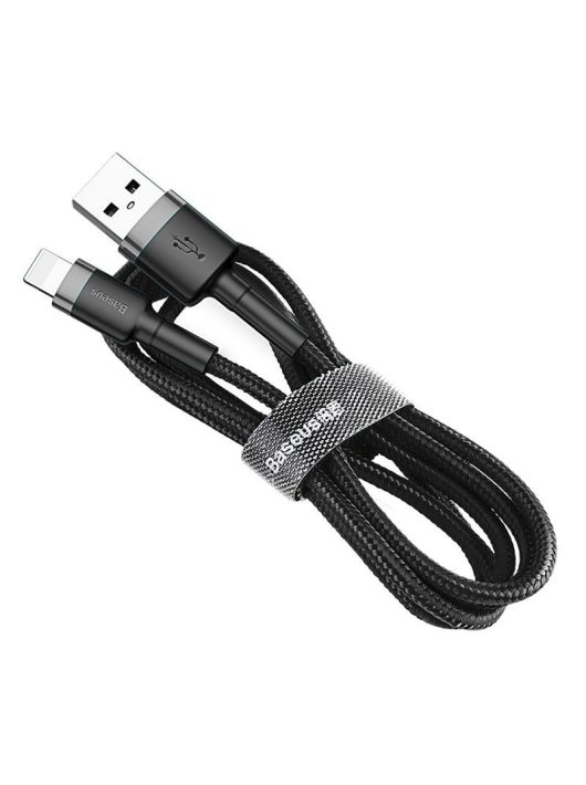 Baseus Cafule lightning Cable 2,4A 0,5m Black/Grey