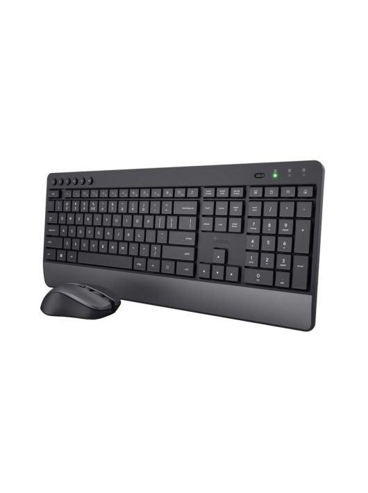 Trust Trezo Comfort Wireless Keyboard & Mouse Set Black HU