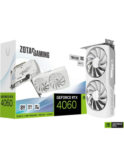 Zotac GeForce RTX4060 8GB DDR6 Twin Edge OC White Edition