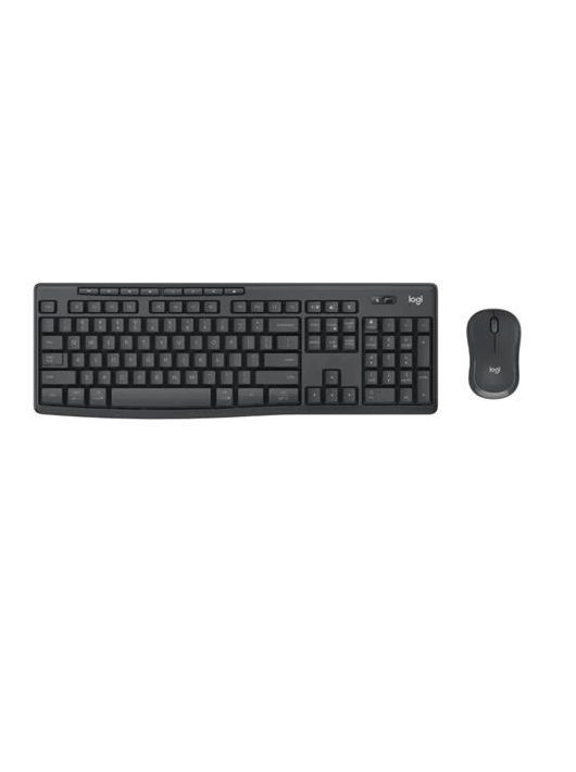 Logitech MK370 Wireless billentyűzet + optikai egér Black US