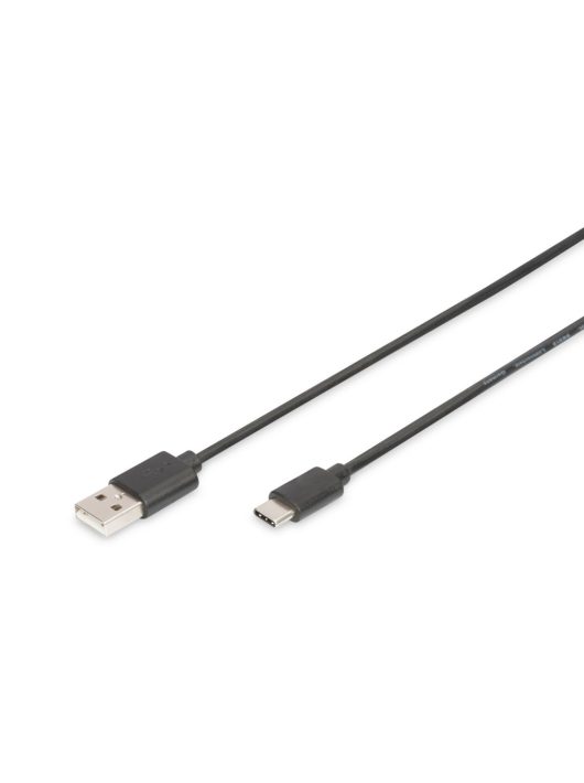 Digitus USB Type-C Connection Cable 1,8m Black